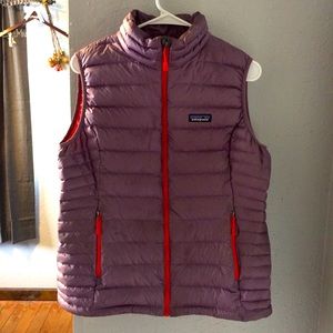 Large women’s down vest